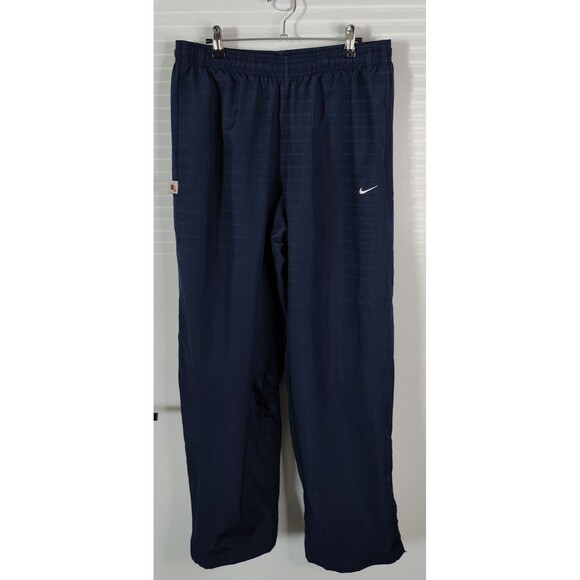 Vintage Y2K Nike Silver Tag Blue Windbreaker Track Pants Size Large - Picture 3 of 10